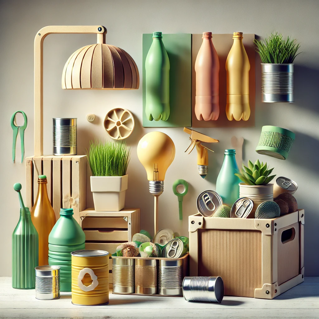 Reciclaje Creativo: Ideas para Reutilizar Materiales en Casa 